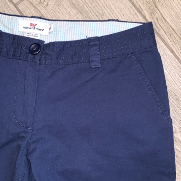 Vineyard Vines Stitch Waist Twill Pants - Picture 4 of 7
